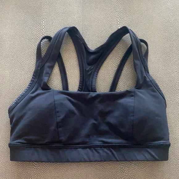 Lululemon Strappy Sports Bra - Black - Picture 1 of 2